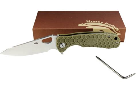 Нож Honey Badger Leaf M с зеленой рукоятью HB1300 - выгодная цена ...