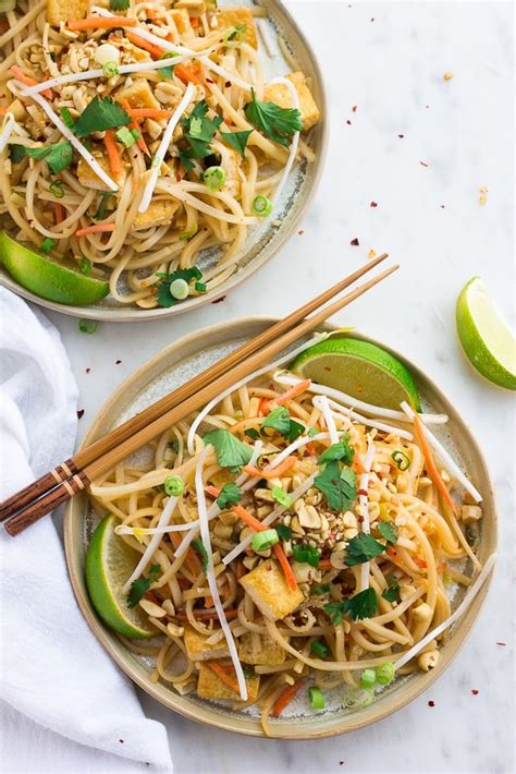 30 Minute Vegan Pad Thai Nora Cooks