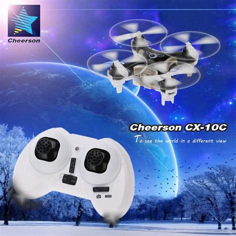 Original Cheerson CX 10C 2 4G 6 Axis Gyro RTF Mini Drone With 0 3MP