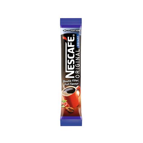 NescafÉ Original Decaffeinated Instant Coffee Sticks X 200 Zepbrook