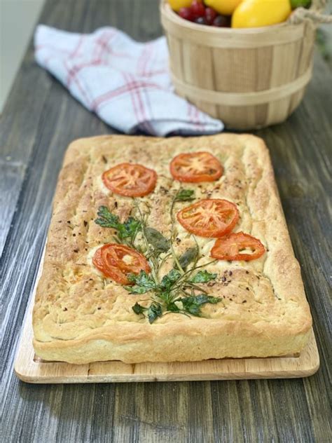 Easy Focaccia Bread Lean Bellas Kitchen