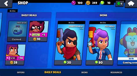 Daily Deals Brawl Stars Interface In Game