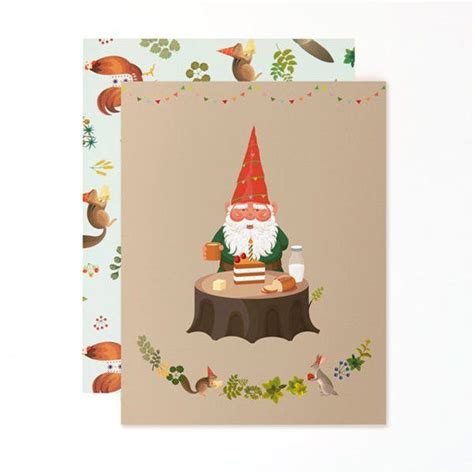 Gnome Birthday Card Funny Birthday Card Happy Birthday - Etsy | Cute ...