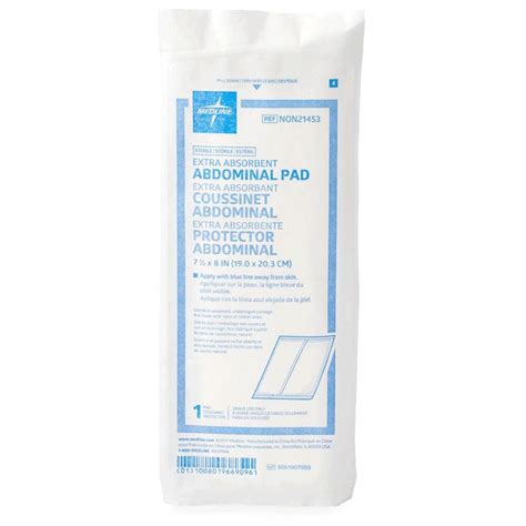 Buy Medline Super Absorbent Sterile Abdominal Pads Use Fsa