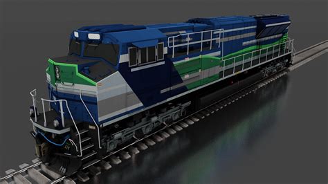 EMD SD70ACe-T4 EMDX Demo Ver. | Flamerailzzz Trainz