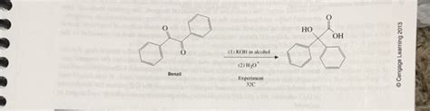 Solved Find The Theoretical Yield Of Preparation Benzilic