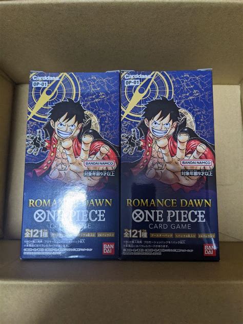 43％割引ブラック系【★超目玉】 Romance Dawn 2box 新品未開封 ワンピースカードゲーム コミックアニメ フィギュアブラック