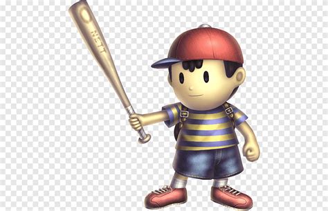 Free Download Ness Baseball Bats Psi Character Figurine Psi Symbol