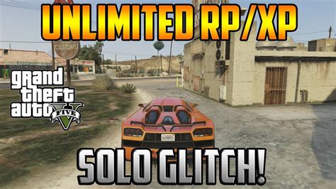 Gta 5 Online NEW UNLIMITED SOLO RP GLITCH RP XP GLITCH AFTER PATCH