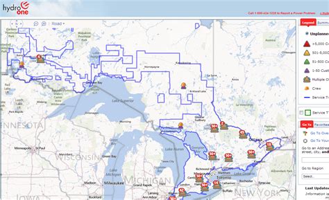 Hydro One Power Outage Map In Gananoque