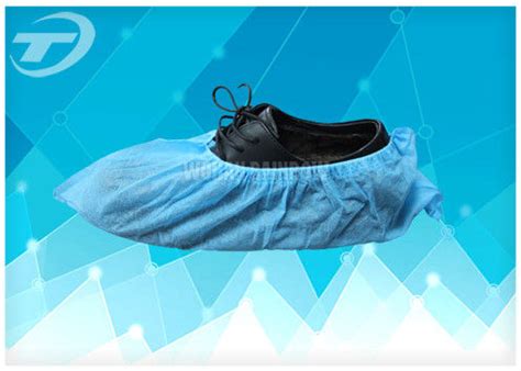 Blue Pp Disposable Surgical Shoe Covers / Sterile Shoe Covers