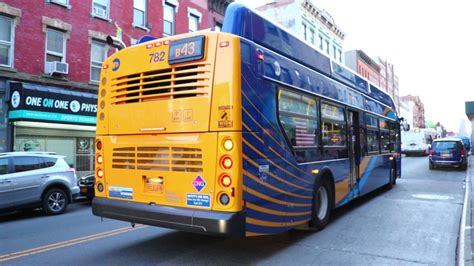 Mta New York City Bus New Flyer Xn Xcelsior Cng On The B