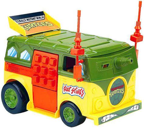 Teenage Mutant Ninja Turtles TMNT 1987 Classics Collection Turtle Party Wagon Action Figure ...