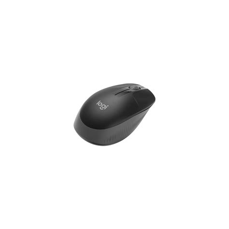 Logitech Wireless Mouse M190 Full Size Ambidextrous Curve Design Charcoal Compu Jordan