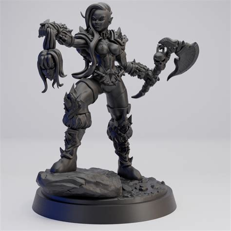 Hot Goblin Bonebreaker Nude No Piercing A On Base
