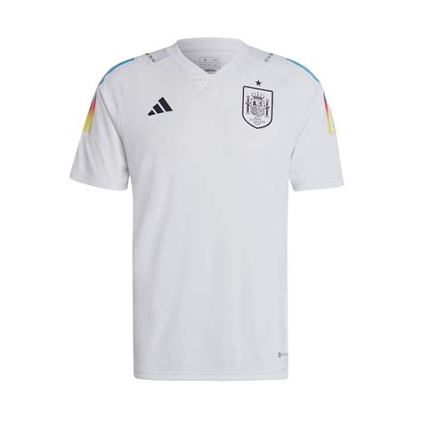 Camiseta adidas España Pre Match Mundial Qatar 2022 White Fútbol Emotion