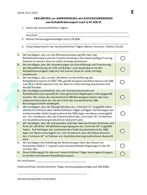 Ausf Llbar Online Erklrung Zur Anerkennung Als Fax Email Drucken