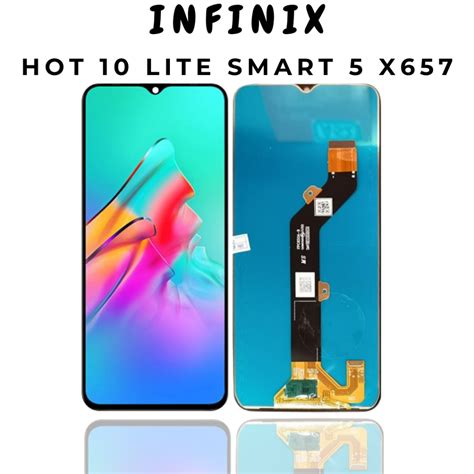 ORIGINAL Lcd INFINIX SMART HOT LITE X FULLSET TOUCHSCREEN Official Warranty Shopee