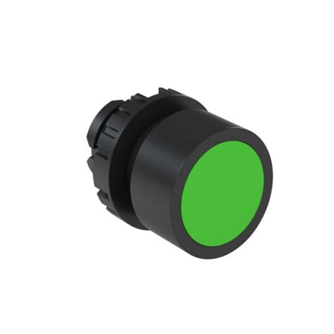 Cabezal pulsador rasante verde Ø22mm IP66 BF2 WE5012 Fivisa