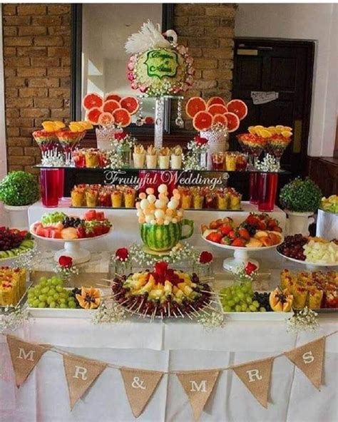 Mesa De Frutas Saiba Como Montar 60 Inspirações Food Displays Wedding Shower Food Party