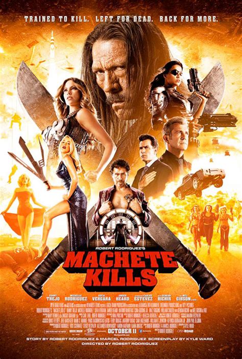 Machete Kills His Co Stars In New Official Posters And Stills