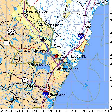 South Eliot, Maine (ME) ~ population data, races, housing & economy