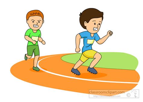 Track and Field Clipart : boys-running-on-track-clipart-215 : Classroom ...