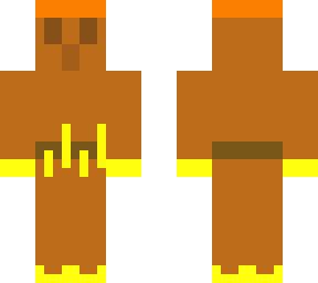 Copper Golem Worrior | Minecraft Skin