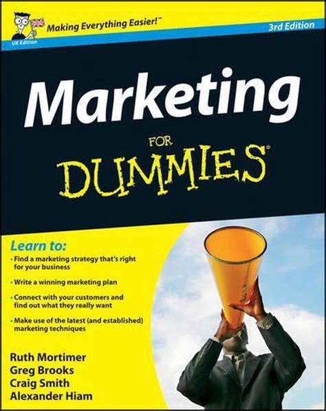 Marketing For Dummies By Ruth Mortimer Paperback Buy