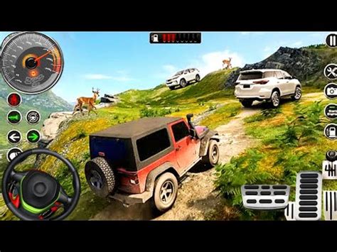 Off Road SUV Jeep Driving Simulator Game Jeep With Powerful Wheel