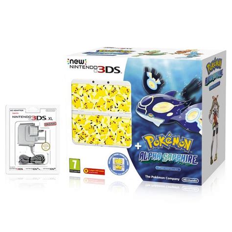 New Nintendo 3ds Pokémon Alpha Sapphire Pack Nintendo Uk Store