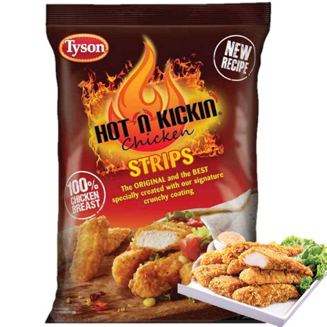 HOT CHICKEN STRIPS 3Kg H Harlequin Stockport Limited