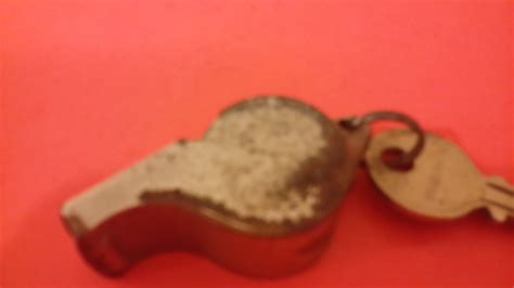 Rare Wwii The Acme Thunderer Whistle Made In England For Armynavy