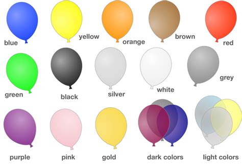Colorful Balloons - What is Your Favorite Color? | Free Printables for Kids