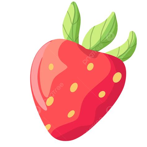 Strawberry Vector Cartoon Clipart Strawberries Strawberry Clipart