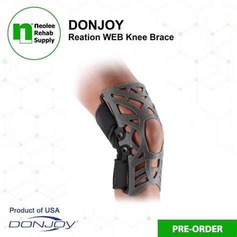 Donjoy Reaction Web Knee Brace Kuala Lumpur Kl Malaysia Selangor