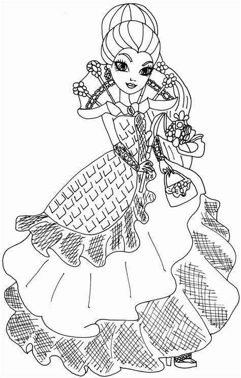 Ever After High Coloring Pages Printable Coloring Sheets