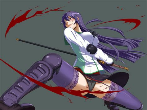 Saeko Busujima Wallpaper