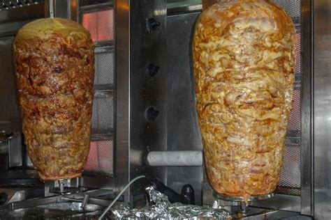 Rollos De Carne Para Hacer Kebab Foto Premium