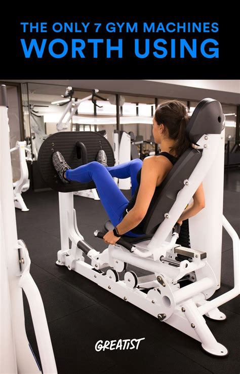 The Only 7 Exercise Machines Worth Using Planet Fitness Workout Best Gym Machines Best Gym