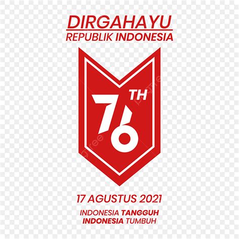 Agustus Vector Hd Png Images Dirgahayu Republik Indonesia Th Hut