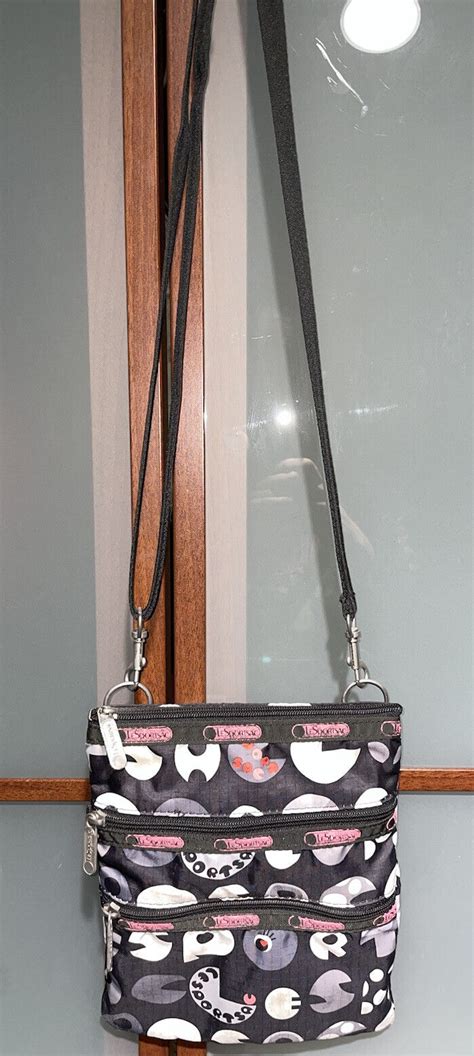 Lesportsac Retired Whammy Print Kasey Crossbody Adjustable