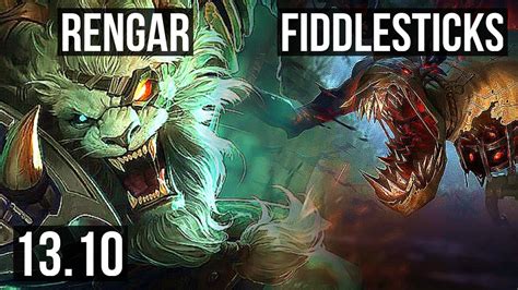 Rengar Vs Fiddlesticks Jng M Mastery Legendary