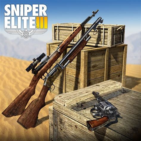 Sniper Elite Iii Afrika Hunter Weapons Cover Or Packaging Material Mobygames