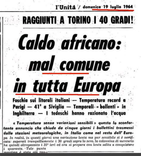 Rosario on Twitter Il caldo cè sempre stato Non credete alle