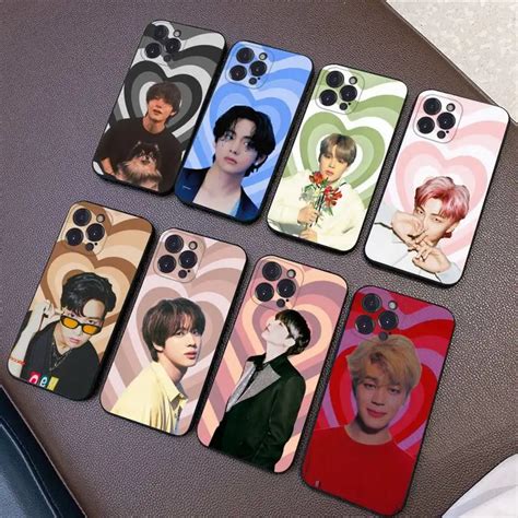 Jungkook Bts Telefon K L F Silikon Yumu Ak Iphone Pro Mini