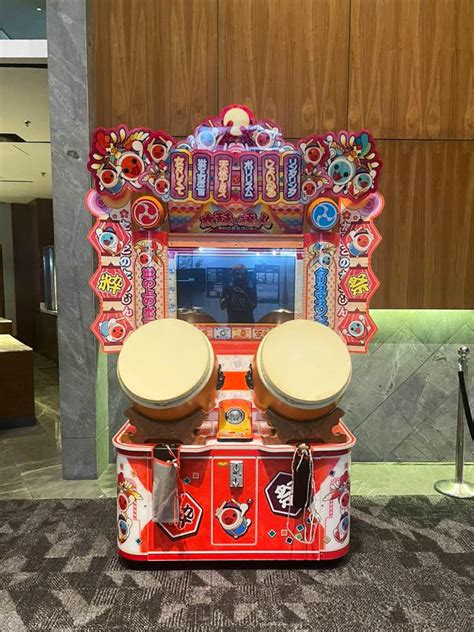 Taiko Drum Arcade Machine Rental For Event Use Artcage Rent Sdn Bhd