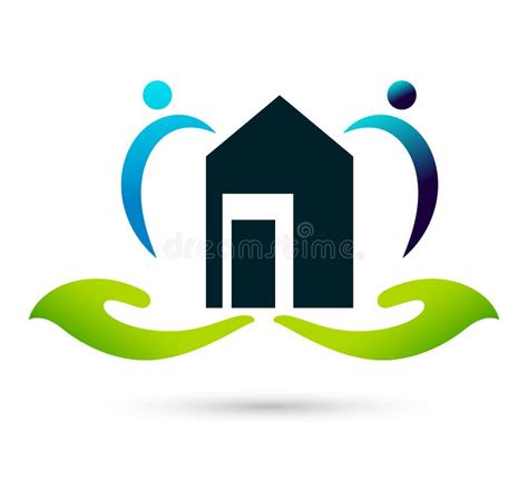 House Hands Logo Stock Illustrations – 3,017 House Hands Logo Stock ...