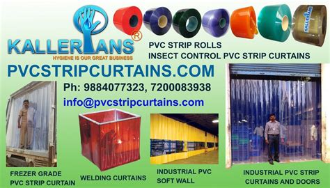 Transparent Kallerians Pvc Strip Curtain Thickness Mm Mm Mm Mm