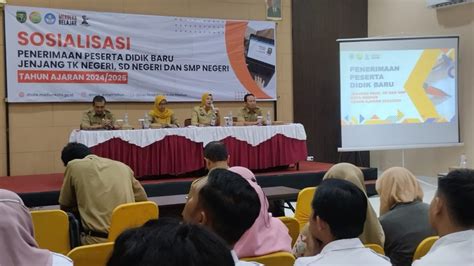 Dindik Kota Madiun Gelar Sosialisasi Ppdb 20242025 Ada Sejumlah Perubahan Aturan